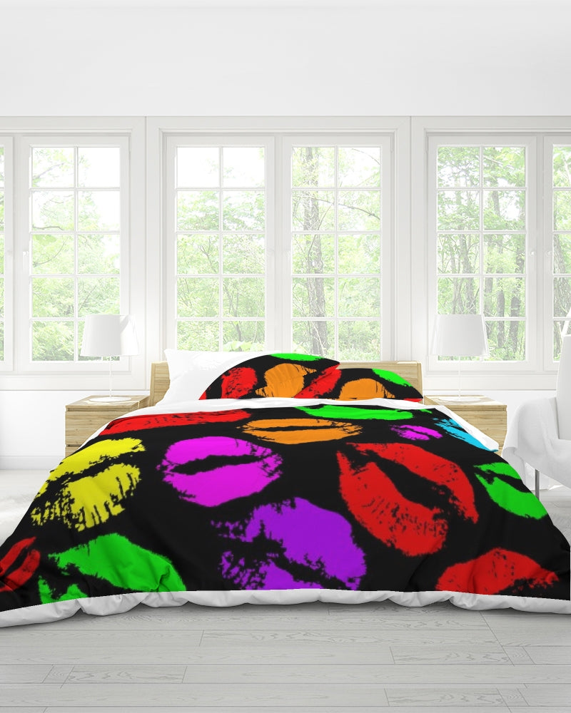 Kissing you Queen Duvet Cover Set