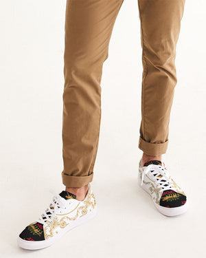 Gold Stone Men's Faux-Leather Sneaker