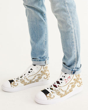 Gold Stone Men's Hightop Canvas Shoe