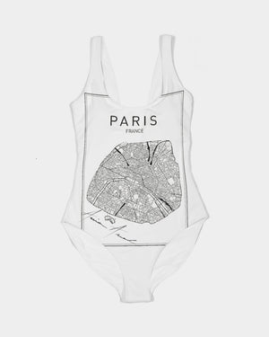 Paris Women's One-Piece Swimsuit